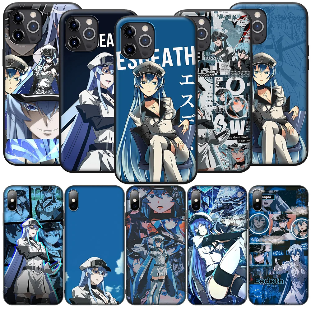 SA2 Akame Ga Kill Esdeath Case for Realme C20A C20 C25 C25S C25Y C30 C31 C33 C11 C12 C15 Narzo 20 50i