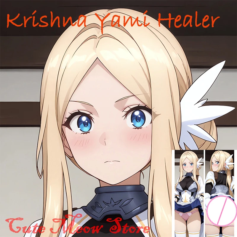 

Dakimakura anime Krishna Yami Healer Double-sided Print Life-size body pillows cover Adult pillowcase Customizable