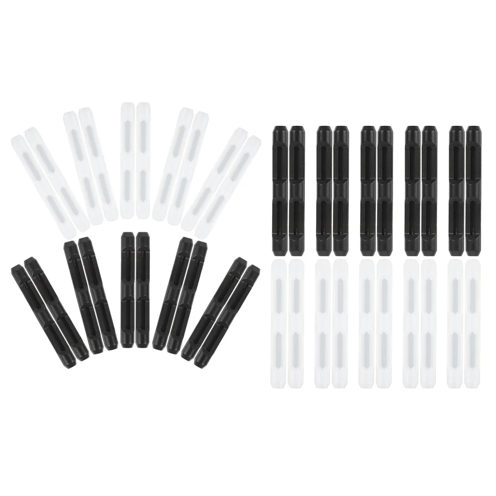 

20 Pairs Spectacle Leg Covers Glasses Arm Ear Protectors for End Tips Eye Earrings Eyeglasses Grippers Silica Gel Temple
