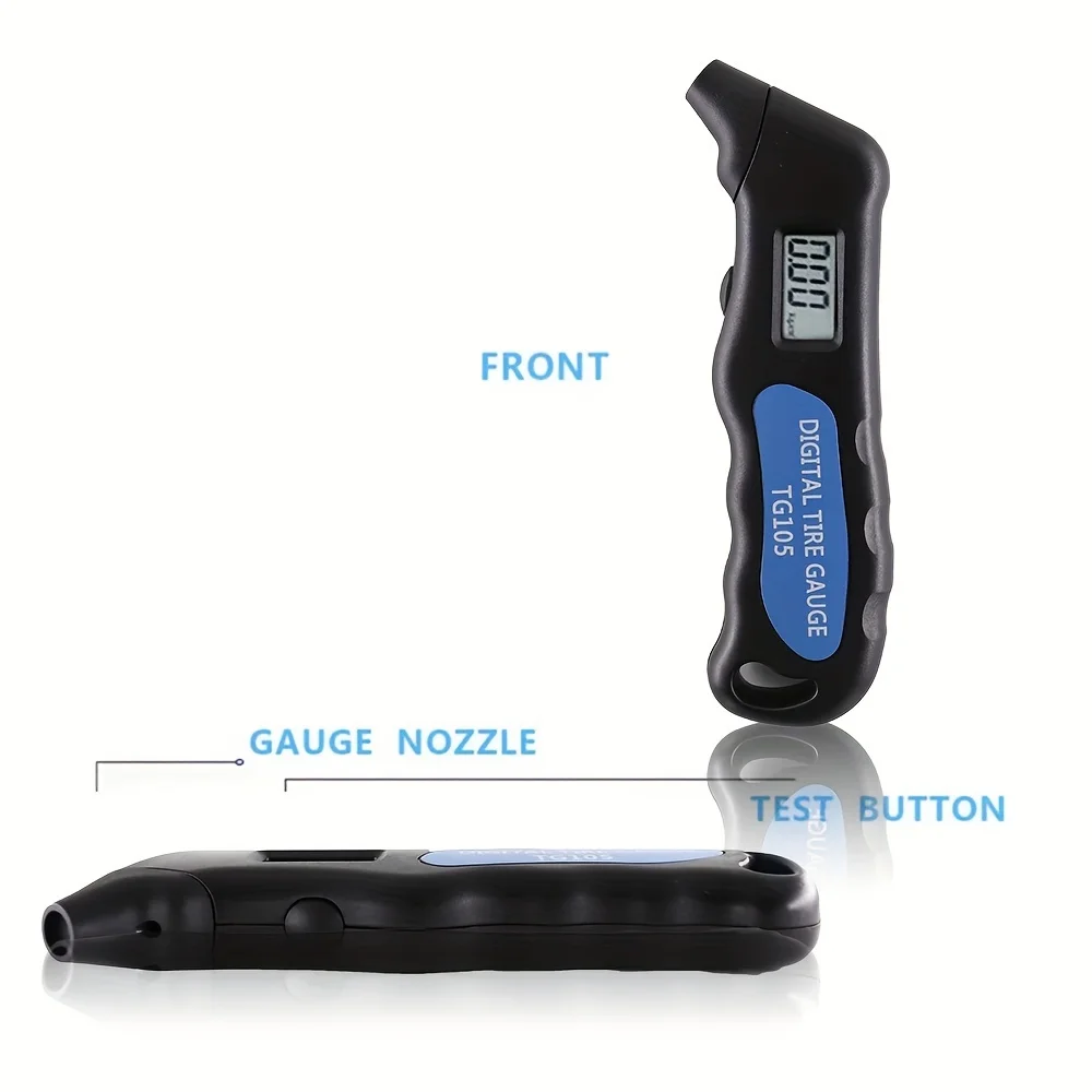 Digital Tire Pressure Gauge – High-Precision LCD Air Pressure Tester for Cars, Trucks, Motorcycles & Bicycles 2