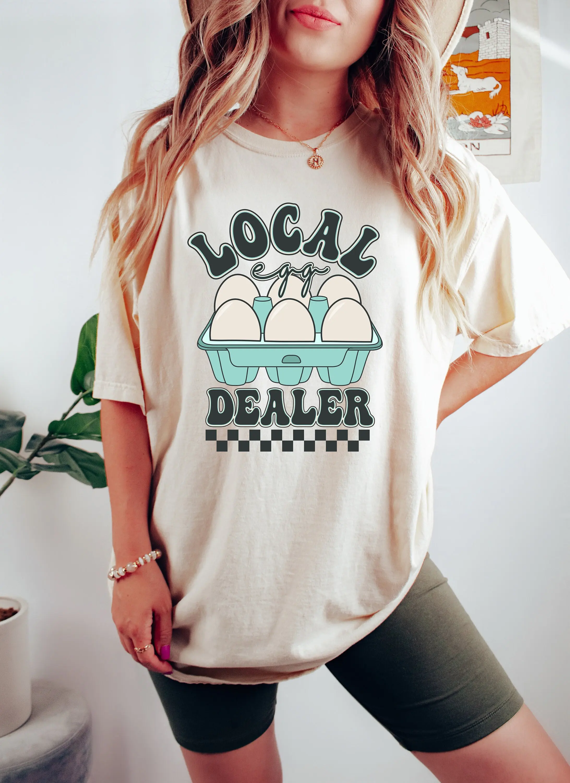 Local Egg Dealer Comfort Colors T Shirt Inflation Expensive Funny Eggs Under The Table On Low