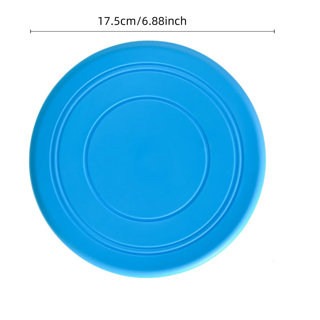 반려견 실리콘 프리스비, 대형 개 훈련, 어린이 야외 물기 방지 플로팅 쏘서