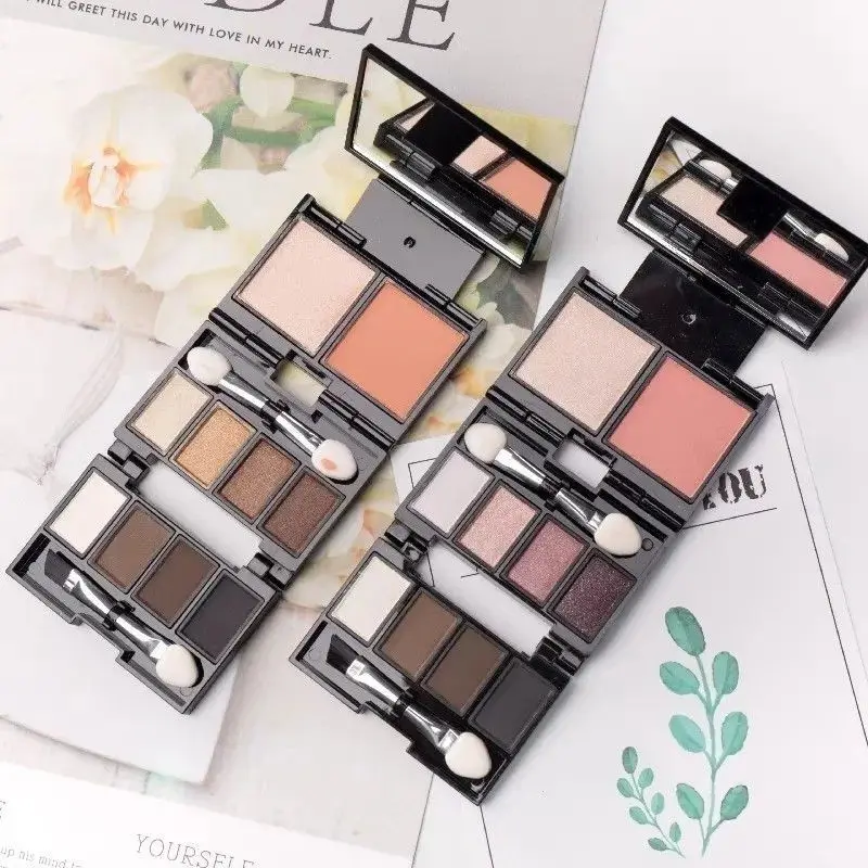 Paleta de sombras de ojos de diez colores, mate nacarado, brillo fino, tonos tierra, paleta de sombras de ojos desnudas diarias para principiantes, maquillaje