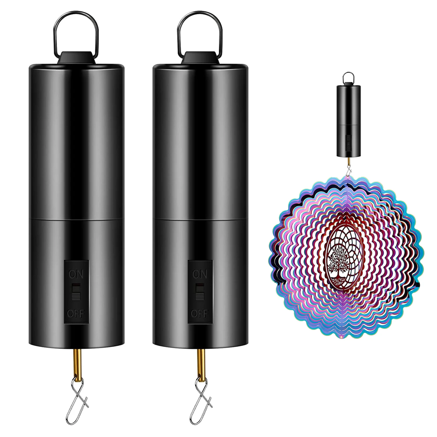 

Hanging Rotating Motor for Wind Chime Decorative Rotating Motor 6 lbs Wind Chime Rotator Battery Powered Windmill Motor Motor