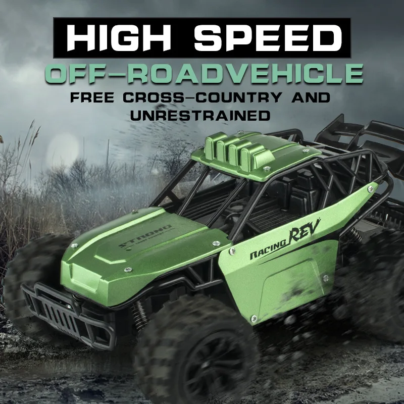 

1: 16 Full Scale Simulation Off-Road Climbing Vehicle Remote Control Four-Wheel Drive High-Speed Mountain Bike Children'S Toy