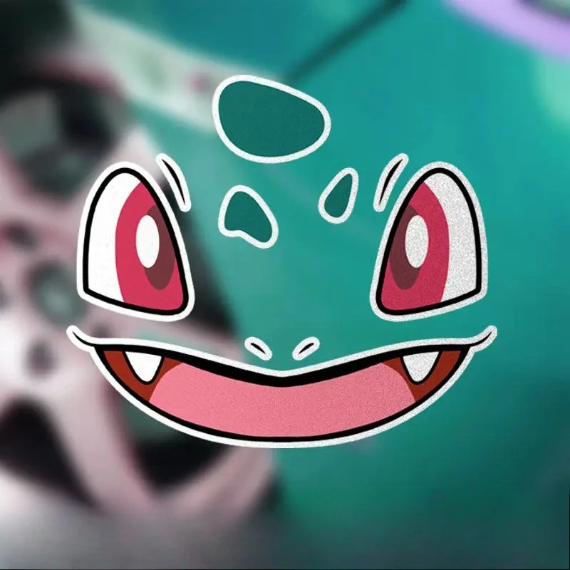 

Cute Pokémon Emoji Stickers Pikachu Psyduck Squirtle Bulbasaur Emoji Stickers Decorations Suitable for Cars Laptops Windows Wall