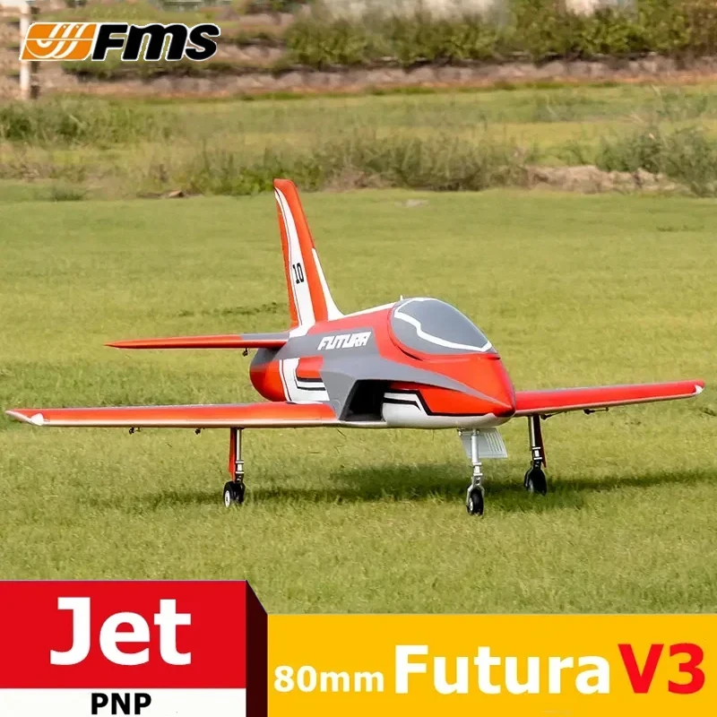 

Fms 80mm Duct FUTURA V3 Rc Airplane With Reflex Gyro Edf Jet Remote Control Electric Assembly Model Fixed-wing Aircraft Pnp