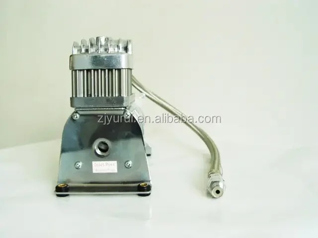 Compressor de ar de suspensão de caminhão resistente DC 12/24V 1.55 CFM Bomba de compressor de ar de pneu