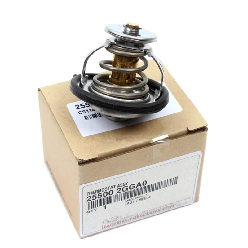 Brand New Genuine Thermostat 25500-2GGA0 For Hyundai Tucson Santa Fe Sonata Kia Sportage Optima Sorento 255002GGA0