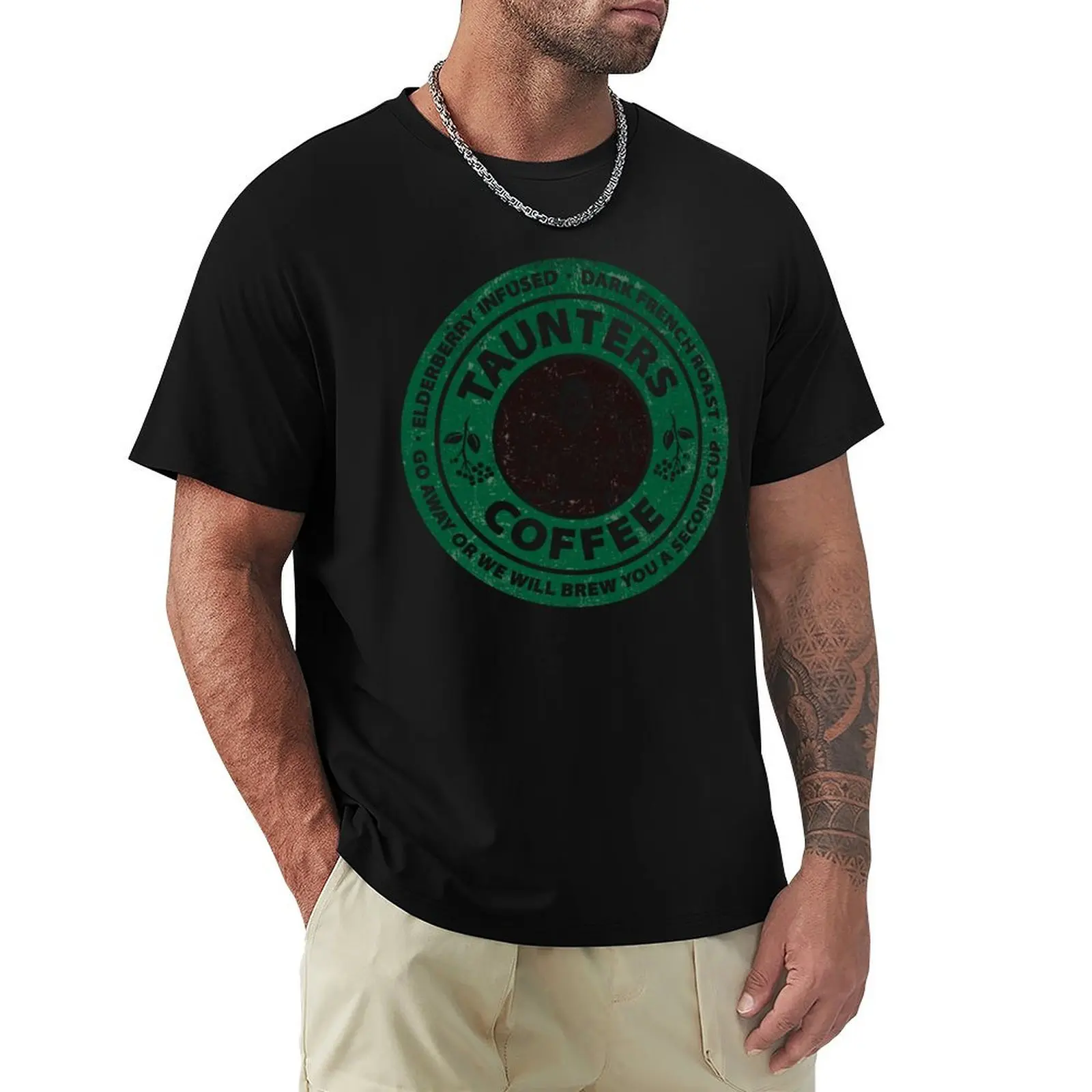 

Taunter's French Roast T-Shirt oversize t-shirts man sports fans mens cotton t shirts