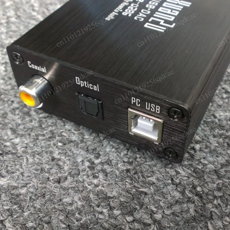 HIFI Audiophile USB External Sound Card DAC Decoder USB to Coaxial Optical Output WM8740 U206