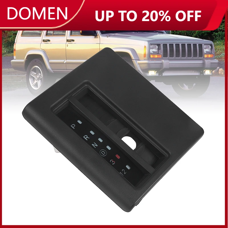 

Автомобильная автоматическая консоль, индикатор переключения передач, черная рамка индикатора переключения передач, накладка для Jeep Cherokee XJ 1997-2001, детали 55115615