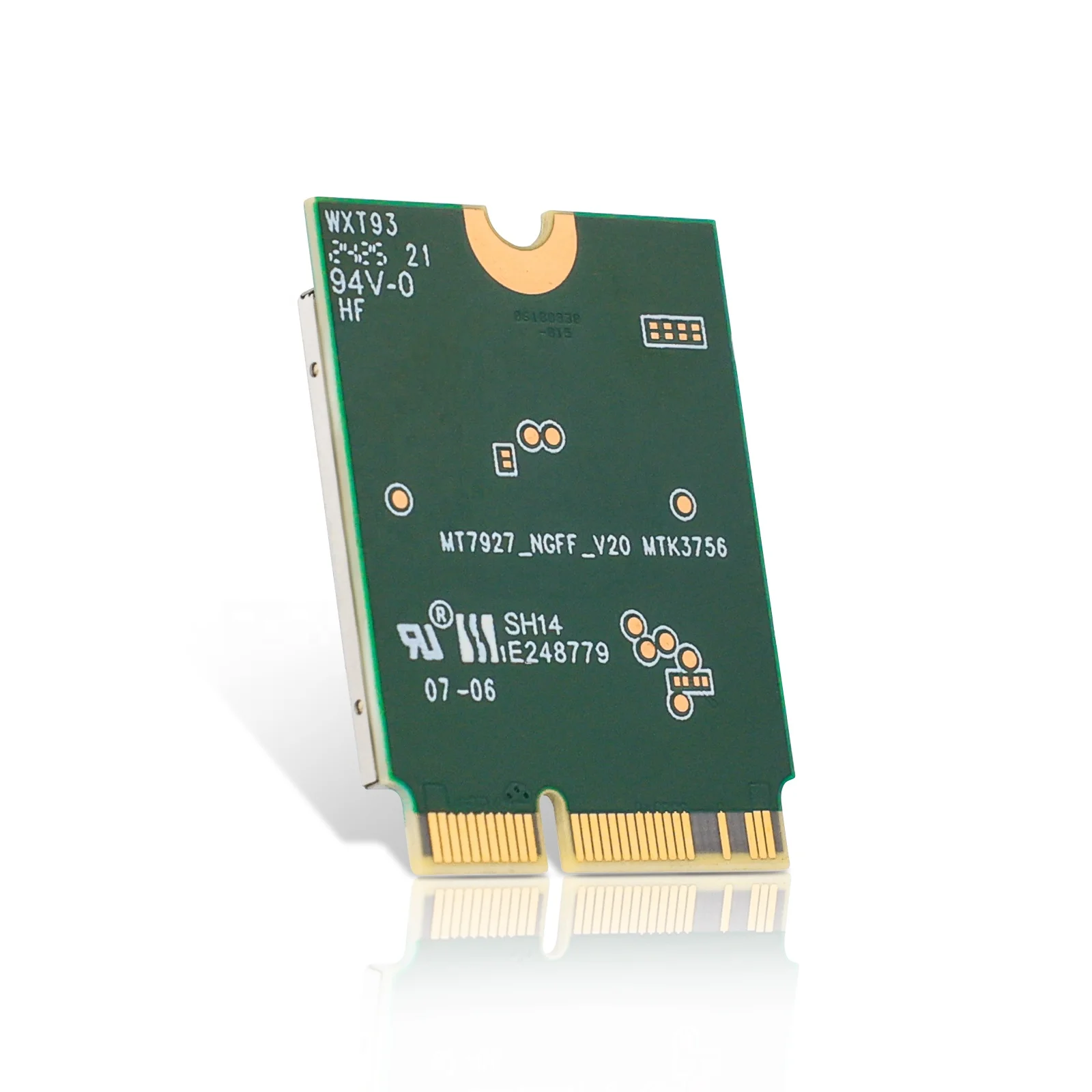 

High Speed 8774Mbps Wifi 7 Adapter PCIE Network Card Bluetooth V5.3 Combo PCIE Module with Chipset MT7927BEW