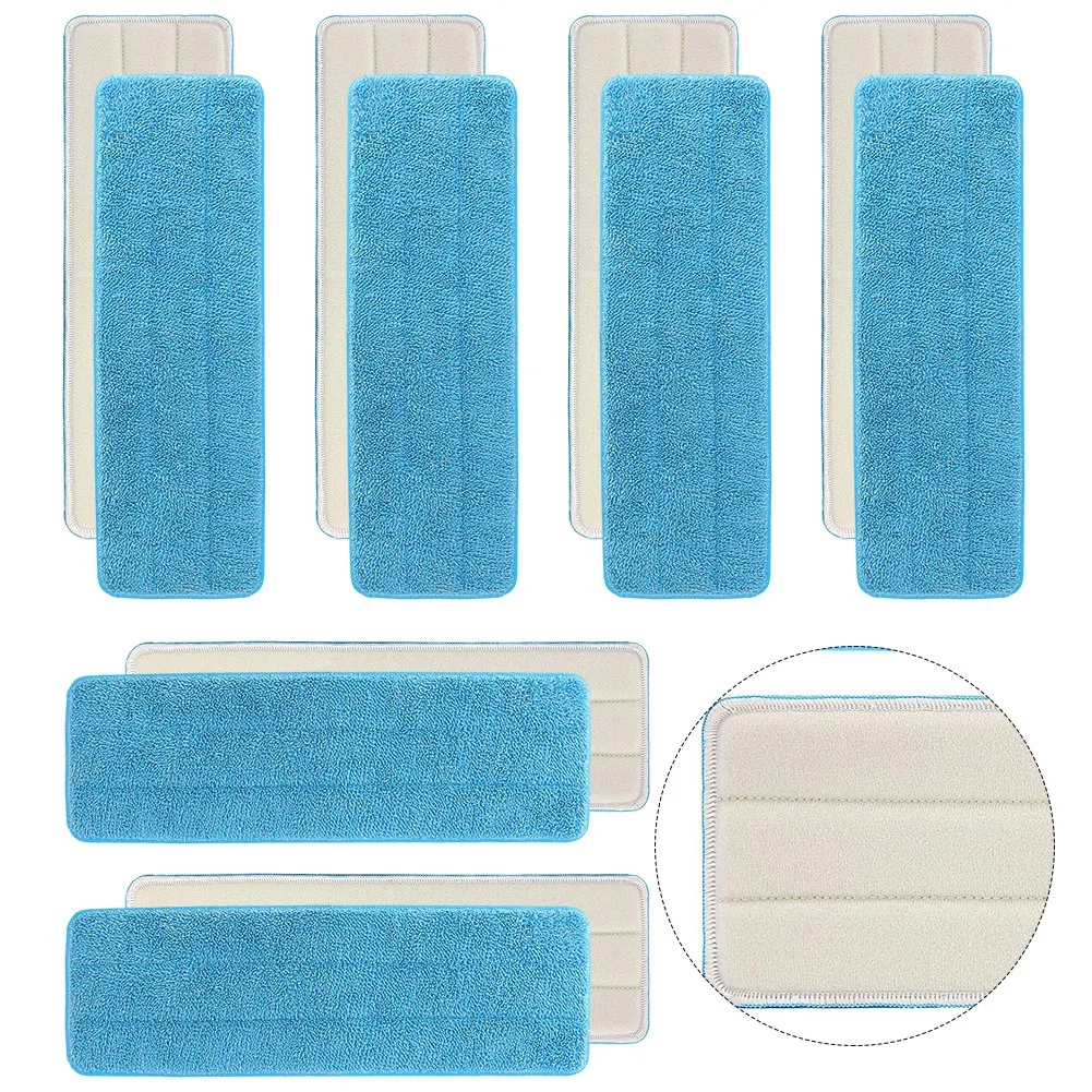 Tampons de vadrouille en microcarence pour sol de remplacement, têtes de vadrouille, tampons de gril, vaporisateur, accessoires de livres