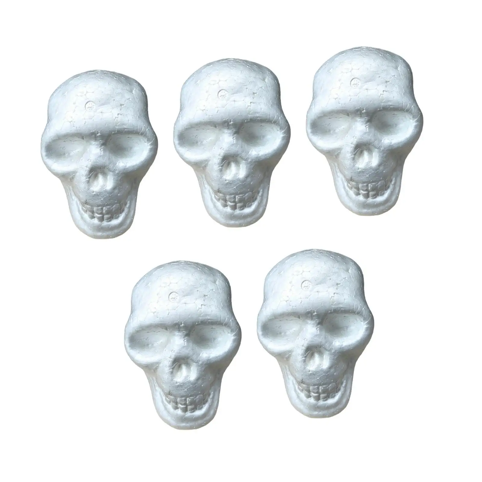 Foam Skull Shape Props DIY Craft for Halloween Household Autumn Fall Harvest