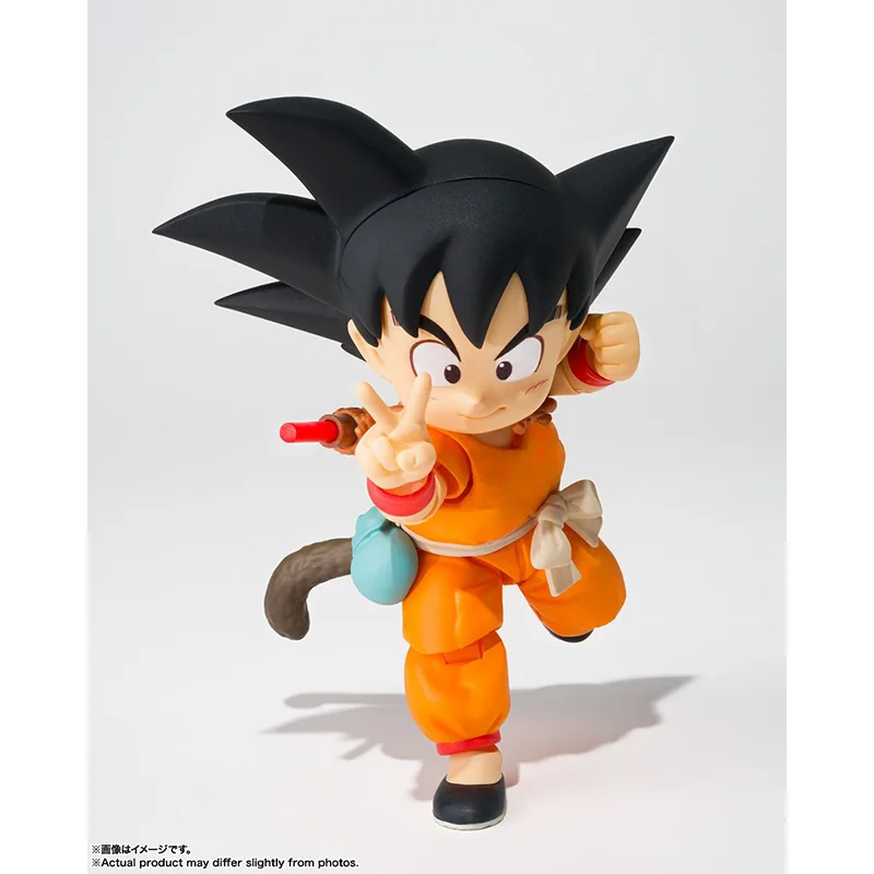 100% em estoque original bandai s.h. figuarts shf filho goku dragão 40th aniversário edição anime coleção de figuras modelo