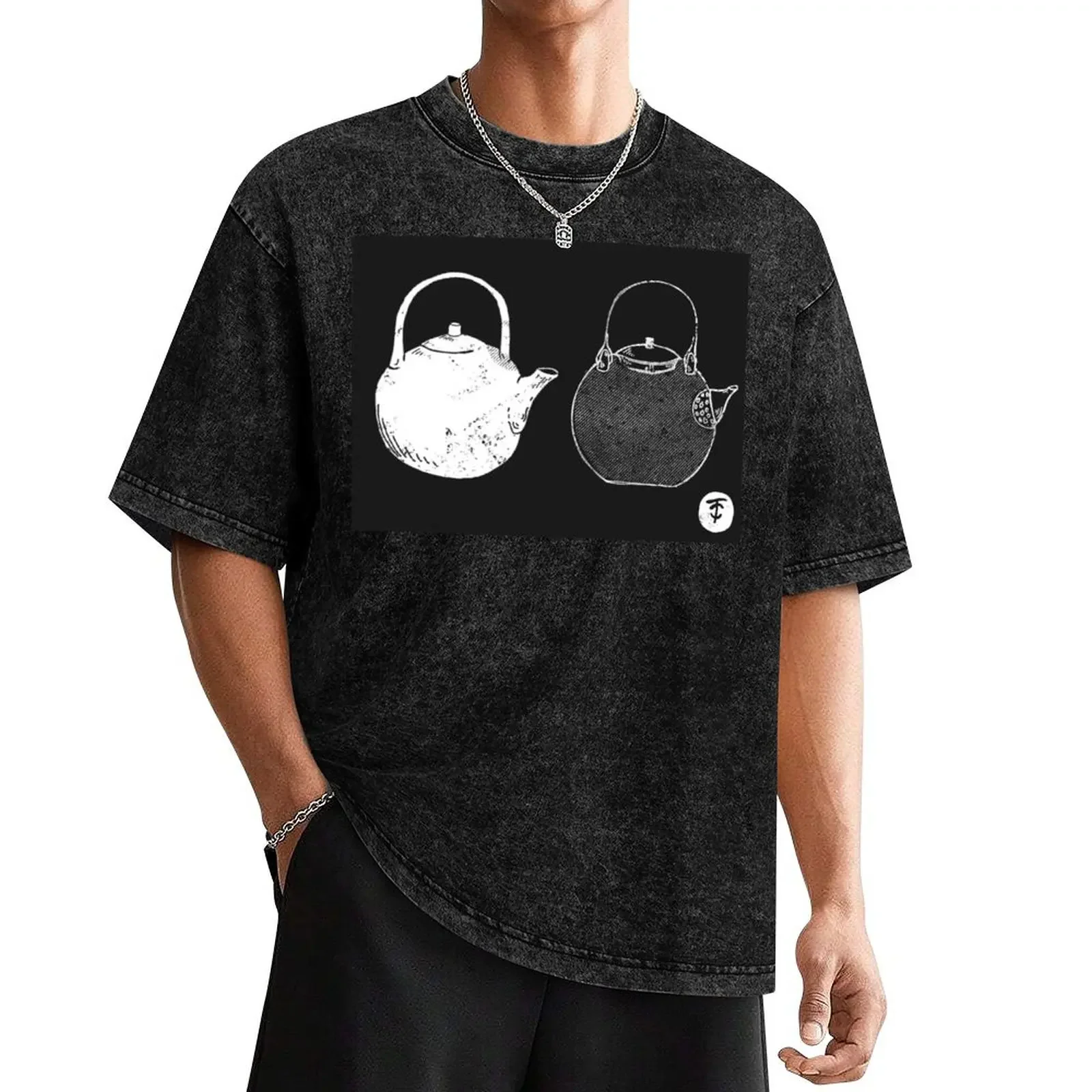 

Chadan Tomlin Ceramics teapot T-Shirt heavyweights oversized t shirt rapper graphic tees plus size men clothing