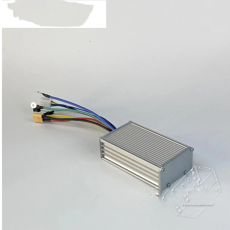 Electric Scooter Controller Conversion Kit 25A 28A Motor Controller Kit For 48V 52V 60V Dual Motor E Scooter