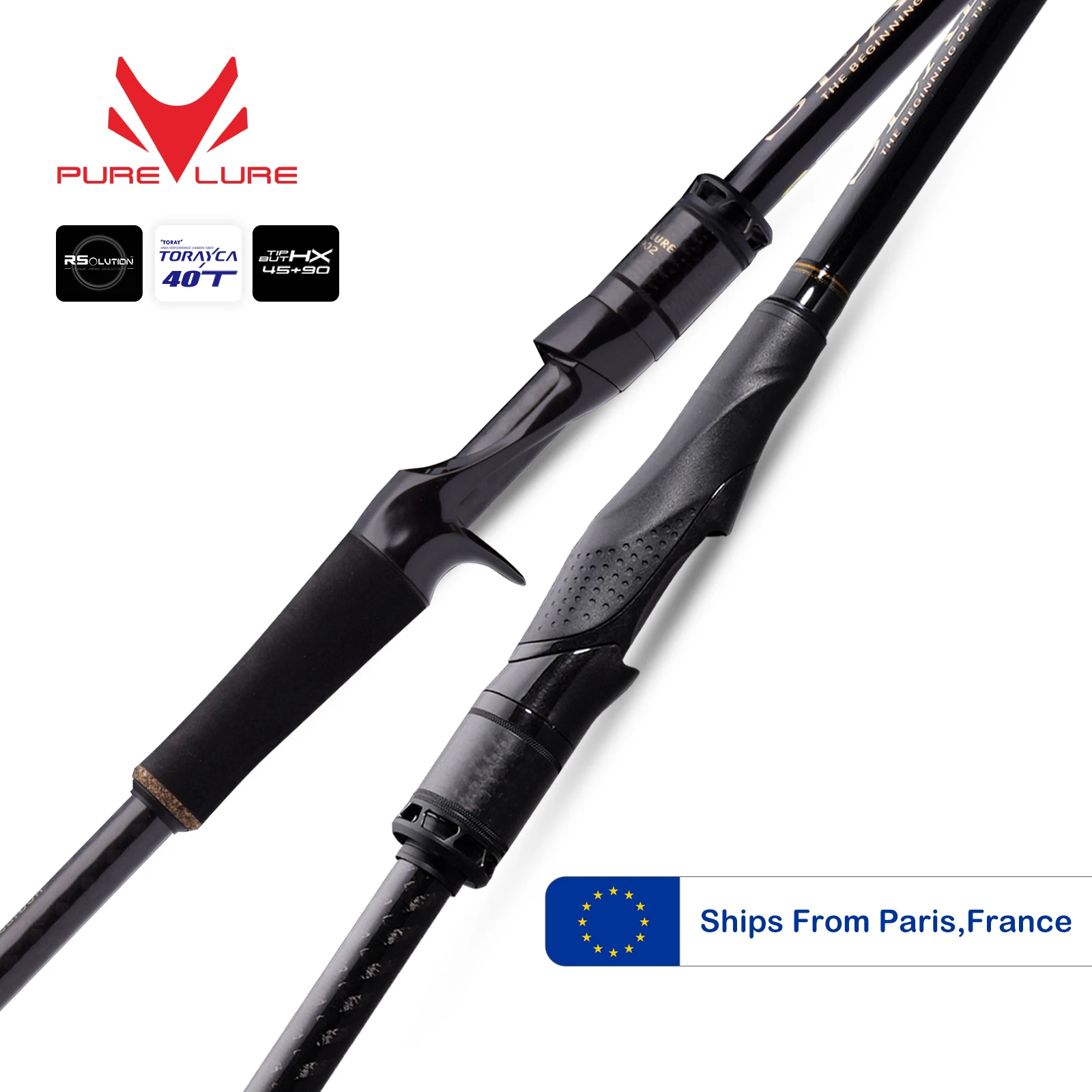 PURELURE SEABED 10FT 3,0 m 3,3 m 3,6 m ML MH Spinnrute für Sea Bass High Carbon Long Throwing Angelrute In Plus Spinnrolle