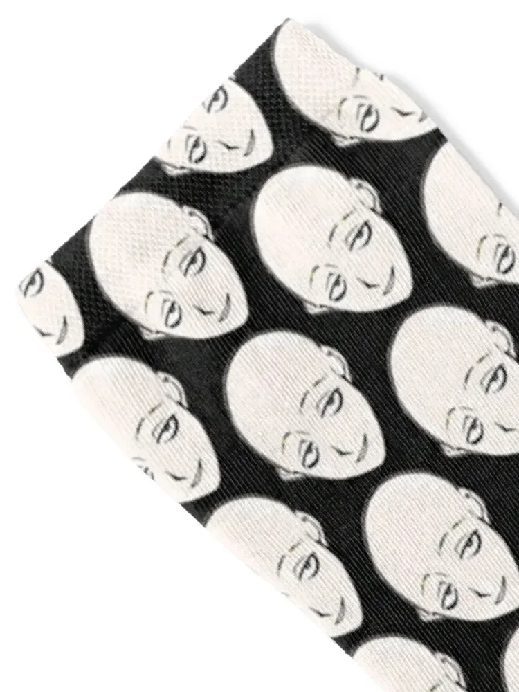 bald keiji shinogi Socks with print crazy moving stockings Men's Socks Women's