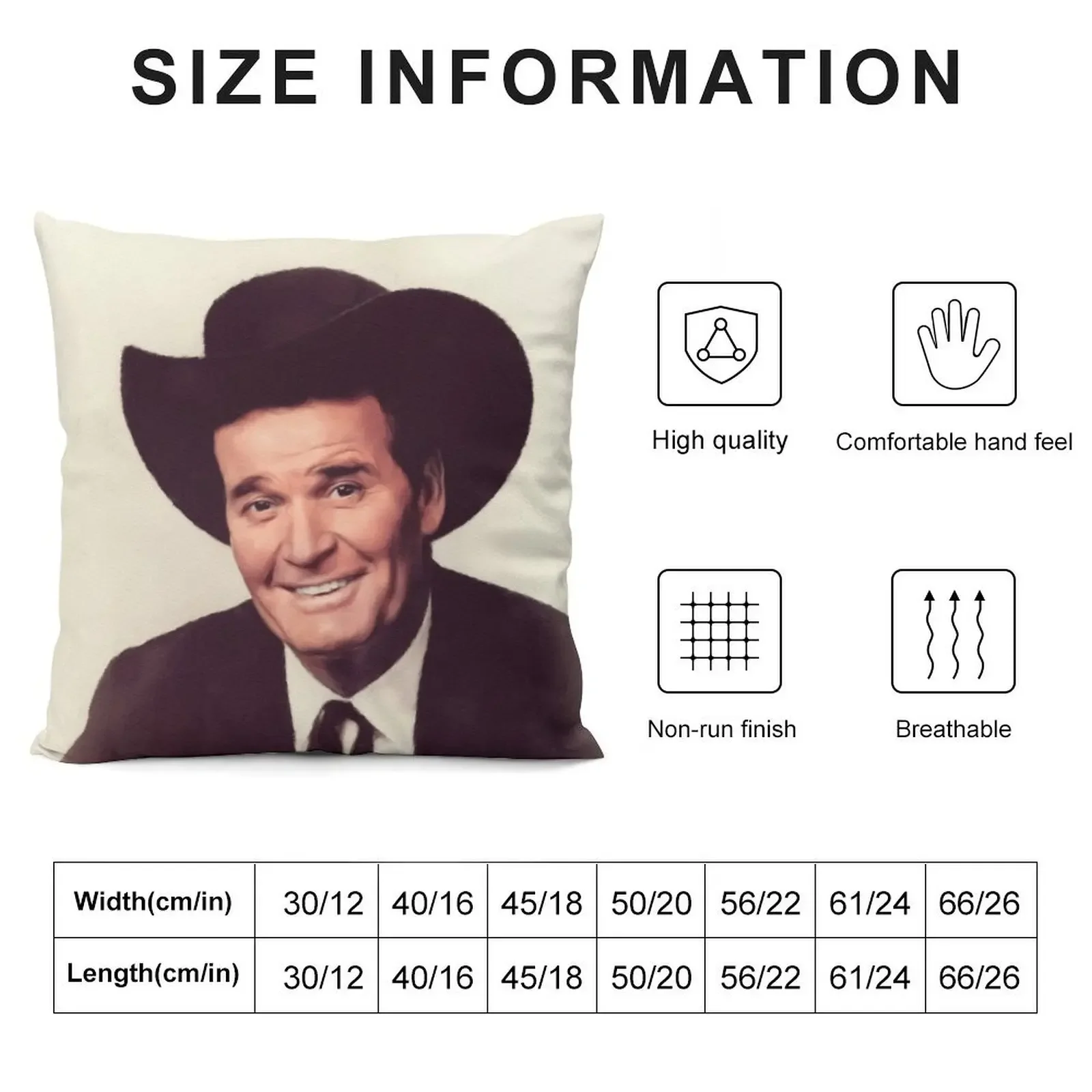 James Garner, Actor Throw Pillow Sofa Decorative Covers Christmas Pillow Covers pillow