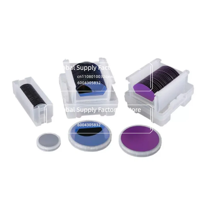 Single Side Polished High Purity Monocrystalline Silicon Wafer Substrate Semiconductor Laboratory Research Material
