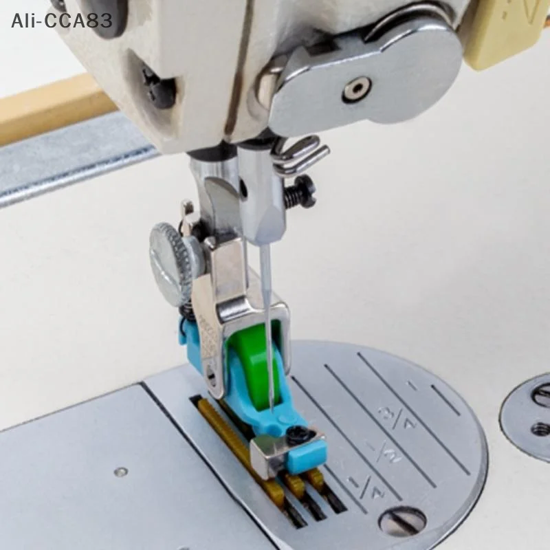 

1Pc Industrial Sewing Machine Presser Foot Adjustable Invisible Zipper Guide For Single Needle Lockstitch Sewing Accessories