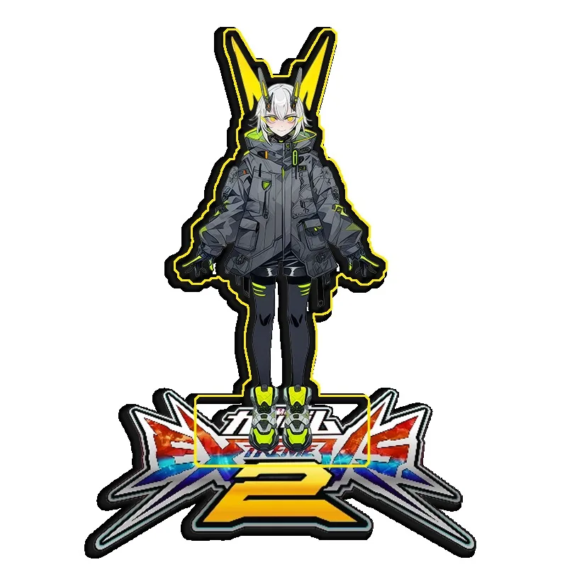 Standing Sign for Gundam Ramlethal Valentine Bridget Acrylic Desktop Stand Decorating Self Made Collection Toys Fans Gifts15cm view 6