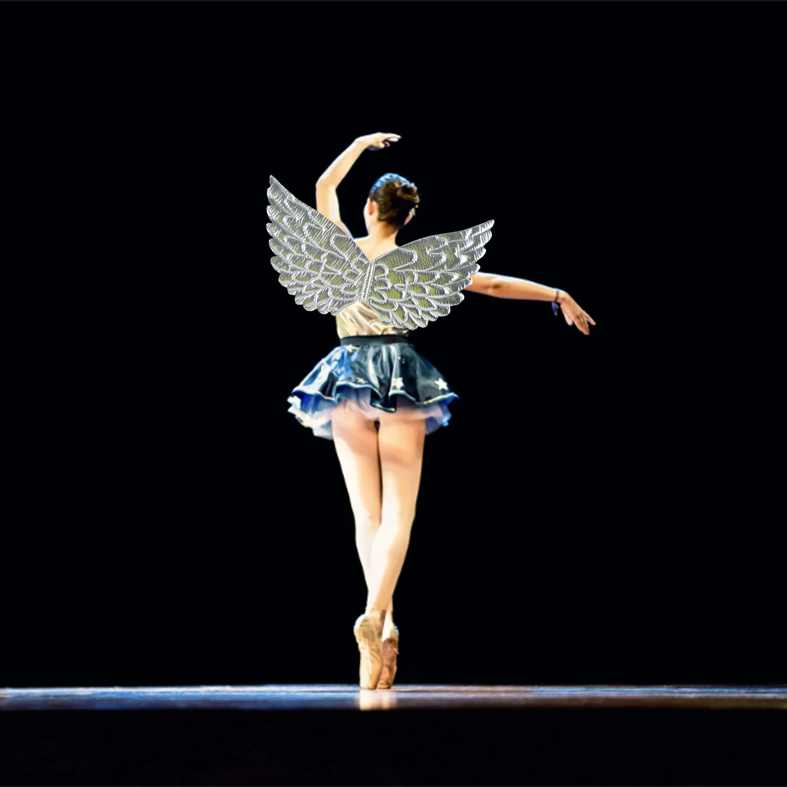 妖精天使虹の羽キッズギフトガールズボーイズ誕生日パーティー衣装フェスティバルパフォーマンス装飾コスプレ小道具用品