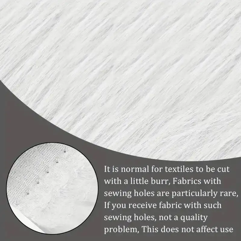 ZYFMPTEX Bestseller 8cm Simulierter Plüschstoff 25x45cm Kunstfell Polyesterfaser Nerz Superweicher Plüsch DIY Baumwollpuppenhaar – Detail 6