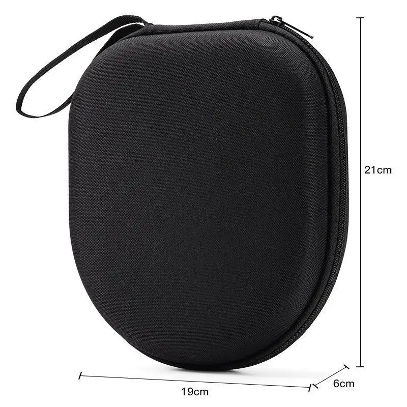 Portable Hard Storage Case Shock‑Proof Scratch‑Resistant Headset Protector Cover for Over‑Ear Head Mounted Earphone Accessory