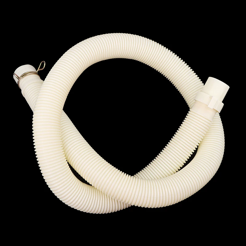 Washing Machine Drain Pipe 4 Ft Flexible Drain Outlet Pipe Basin Sink Extended Pulsator Drum Washer Discharge Hose