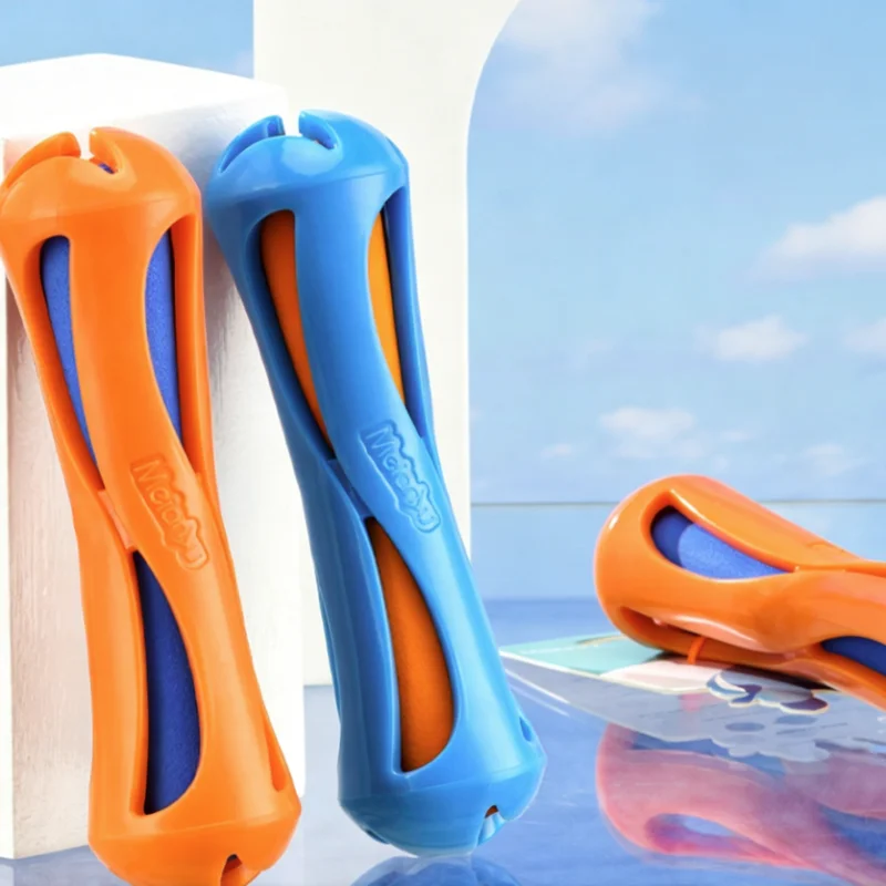 Novo Bastão Aquático Interativo para Cães Water-Lok: Brinquedo Flutuante Resistente à Mordida para Treinamento e Diversão, Bastão Mastigável para Atividades Aquáticas de Pets