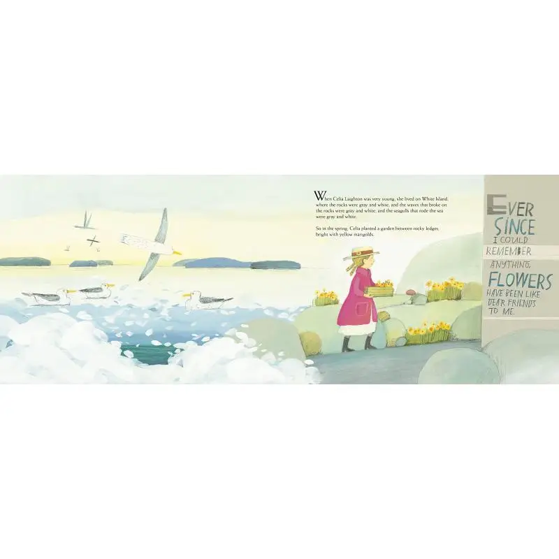 Melissa SweetCelia plantó un jardín Phyllis Root Candlewick Press 9781536204292 Libro