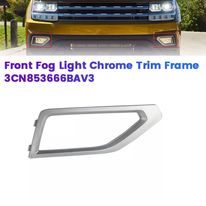 

Fog Light Trim Frame For Atlas 2018-2020 Car Fog Lamp Decorative Cover VW1039152