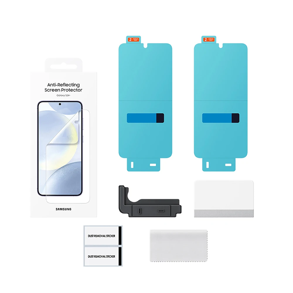 2PCS Original Samsung Galaxy S24 S24+ S24Plus Anti-Reflecting Screen Protector genuine Film Liquid Crystal Protection