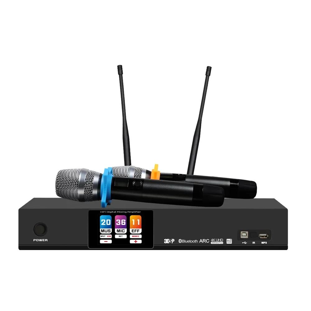 

# Горячая горячая распродажа 3 в 1 система усилителя караоке 400 Вт полный усилитель мощности поддержка OEM