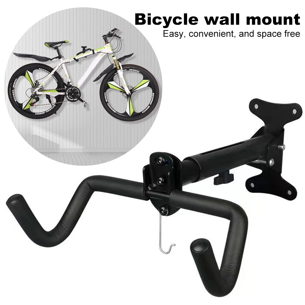 1PC Bicycle Wall Mount Bike Hook Fixed Hanging Hook Heavy Duty Bike Holder Rack Bike Display Rack for Garage Indoor Bike