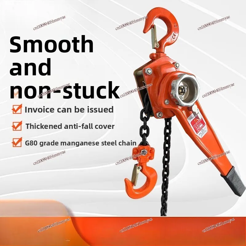 Wrench Hand Hoist Chain Type Manual Ring Chain Hoist 1 Ton 2 Tons 5 Tons 10 Ton Heavy Duty Lifting Equipment