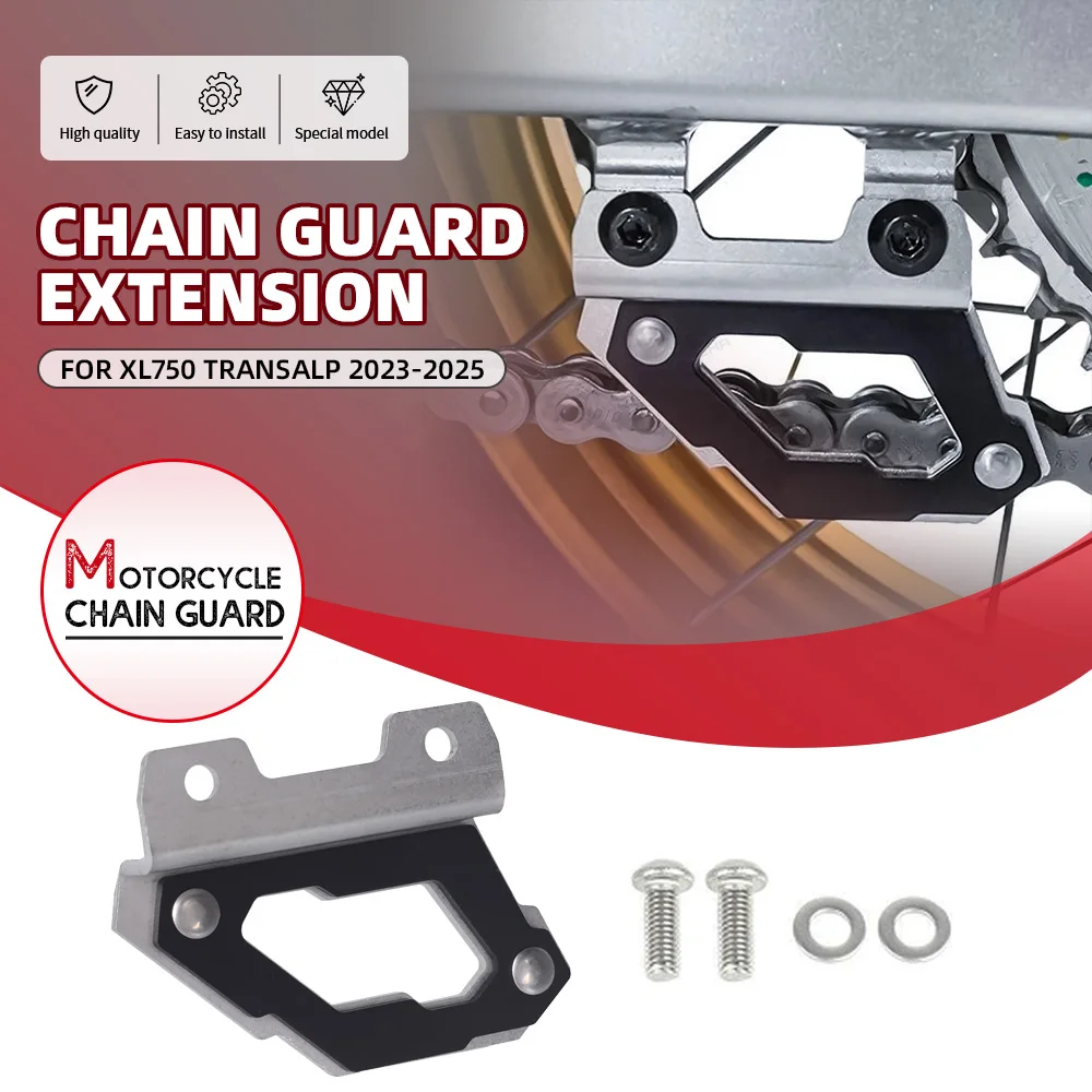 

For HONDA XL750 TRANSALP 2023-2024-2025 Motorcycle Sprocket Chain Belt Guard Cover Protection Accessories Chain Guard XL-750