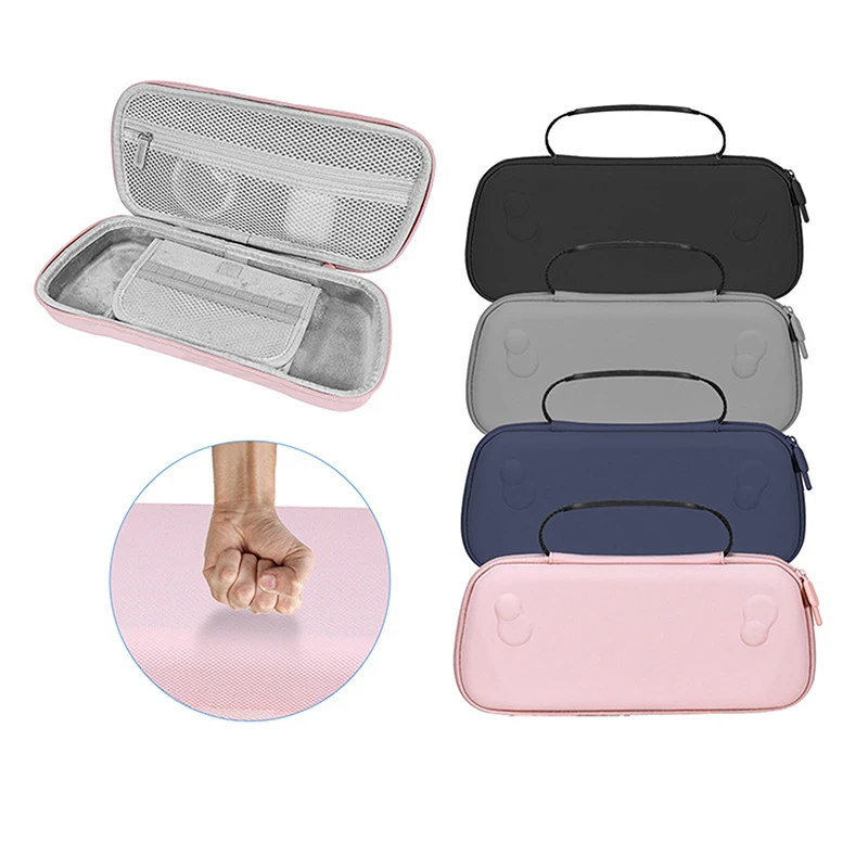 PU Estojo para Asus ROG Ally, Saco de armazenamento, EVA Shockproof Protective Cover, Handheld Game Console Screen Protector