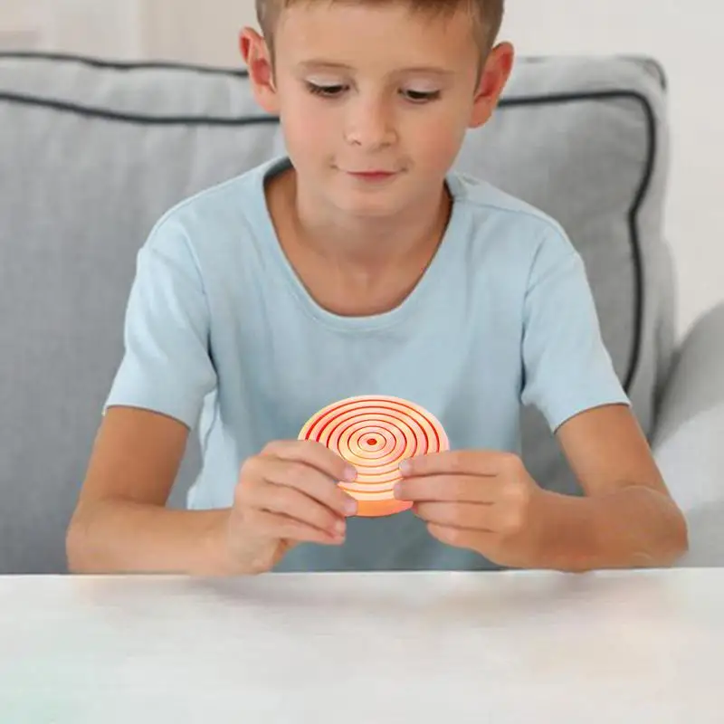 Kinder Zappeln Spielzeug 3D Gedruckt Erwachsene Stress Relief Sensorische Spielzeug Textur Sensorischen Finger Spielzeug Stille Stress Reduzierer Fidgets Disk Schreibtisch