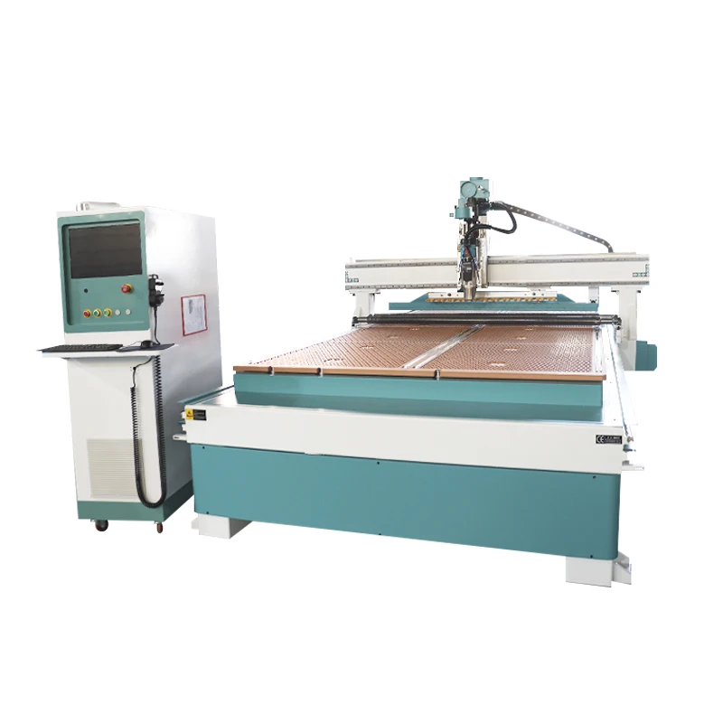 High Speed 1325 Atc CNC Router Machine 4 Axis Linear Auto Tool Changer Wood CNC Engraving Machinery for Furniture Cabinet Making