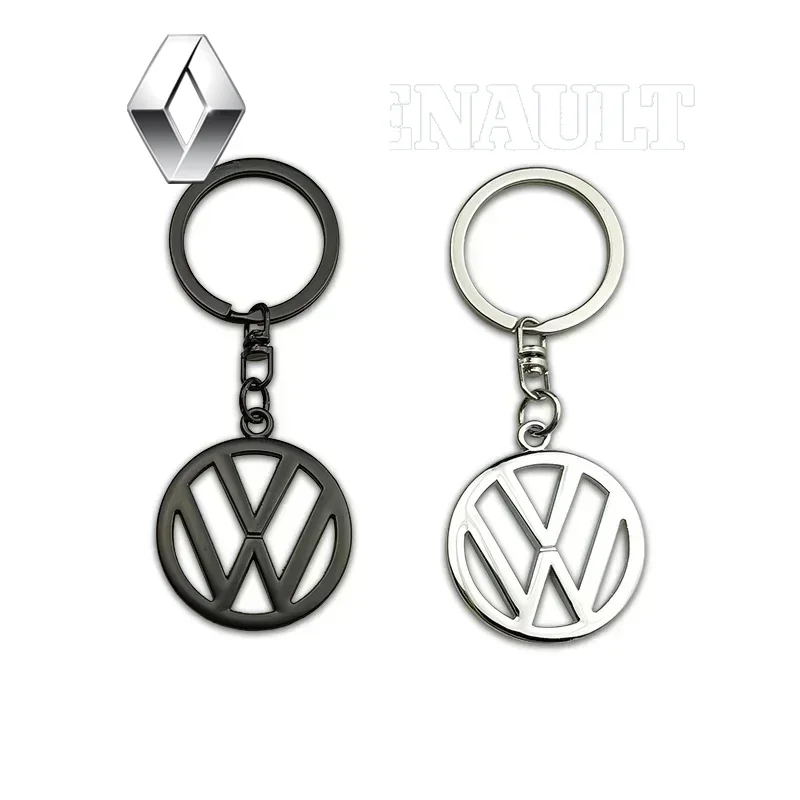 Llavero Metálico con Logotipo de Auto para Volkswagen VW Golf Passat B5 Jetta Tiguan Polo MK7 Bora Beetle Vento
