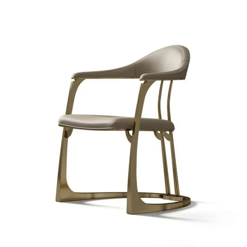 

Italian light luxury armchair master chair, chair office