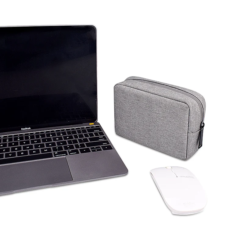 Laptop Power Bag Multipurpose Storage Bag Pouch Travel Organizer Mouse U-Disk Data Line Pack for Macbook Notebook Accessorie