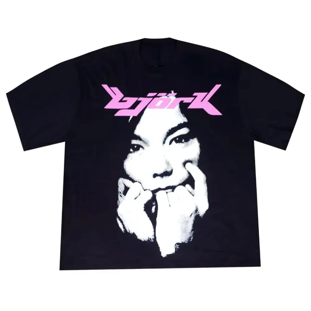 Camiseta feminina bjork música pop y2k fã japonês pj harvey kate bush sugarcubes camiseta feminina verão casual gráfico y2k topo tshirts