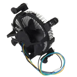 2pcscooler Fan Originele Nieuwe 4 Pin Aluminium PC Desktop Ondersteuning LGA 1150/775/1155/1151 Moederbord CPU Adapters