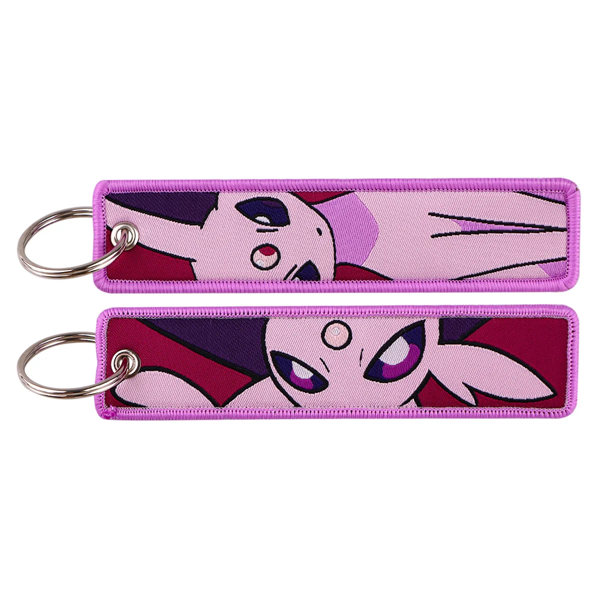 Niedliche Stickerei Schlüsselanhänger Anime Spiel Schlüsselanhänger für Motorräder Autos Schlüsselanhänger Schlüsselanhänger Schlüsselanhänger Schlüsselanhänger Chaveiro Schmuck