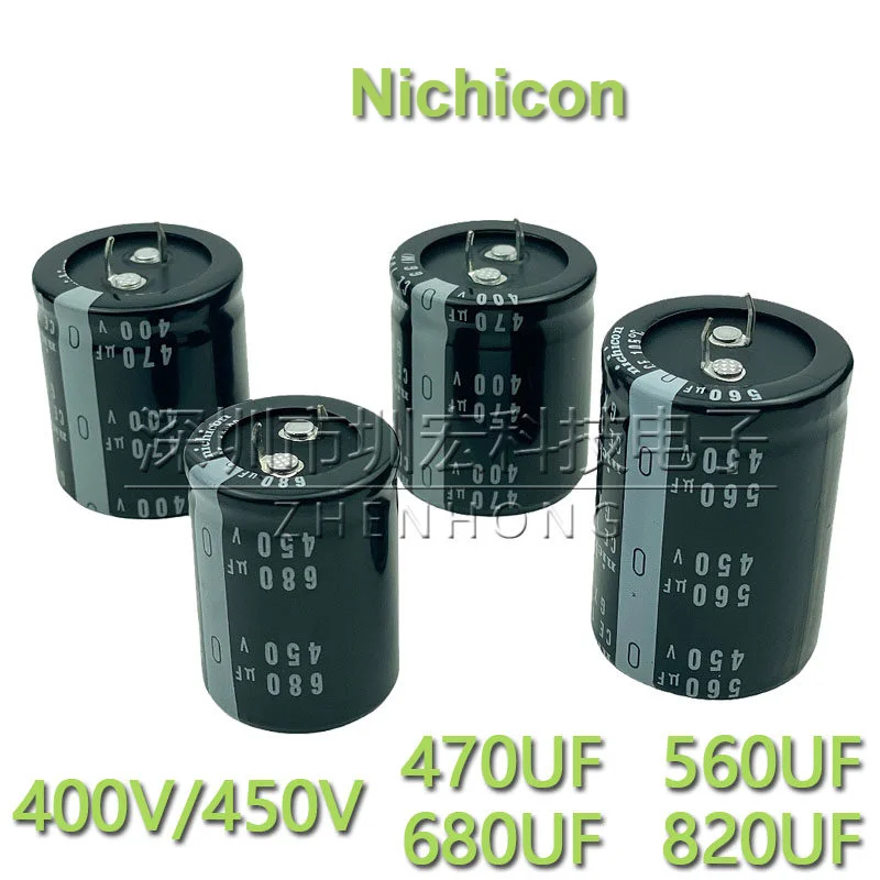 

2-10 шт. Новые электролитические конденсаторы Nichicon 450В 470мкФ, 560мкФ, 400В 560мкФ, 400В 470мкФ для сварочных аппаратов, 30*50мм